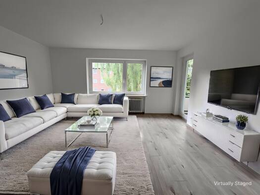 Wohnung zur Miete 429 € 2 Zimmer 63,8 m² 1. Geschoss Allensteinweg 17 Fedderwardergroden Wilhelmshaven 26388
