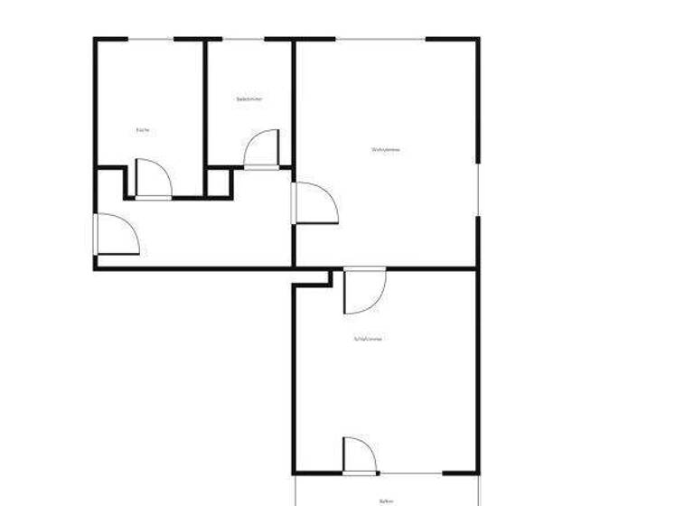 Wohnung zur Miete 476 € 2 Zimmer 51,6 m² 1. Geschoss frei ab 11.04.2026 Schillerstr. 12 a Rautheim Braunschweig 38126