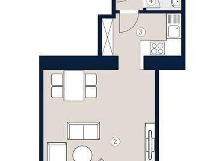 Studio zum Kauf 155.000 € 1 Zimmer 34 m² 4. Geschoss Wien 1160