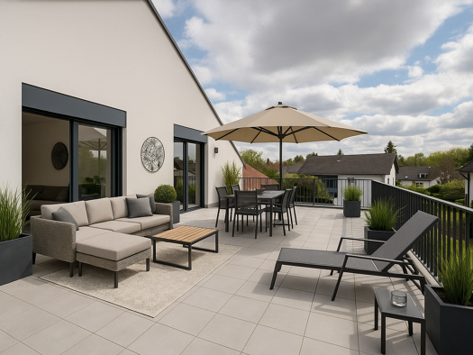 Penthouse zum Kauf - Erstbezug provisionsfrei 725.000 € 4 Zimmer 161 m² 2. Geschoss Hochrainstraße 12 Würding Bad Füssing 94072