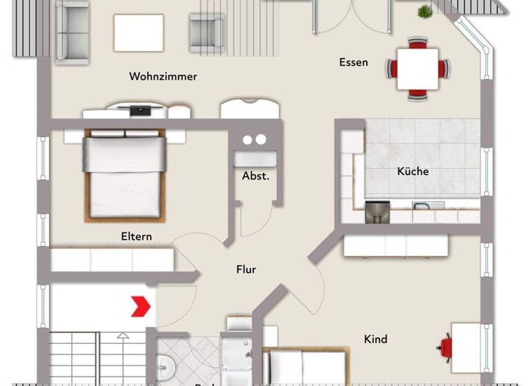Wohnung zum Kauf 270.000 € 3 Zimmer 88 m² Ortenberg 77799