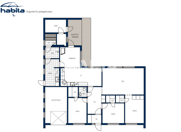 Einfamilienhaus zum Kauf 87.500 € 4 Zimmer 120 m² 4.630 m² Grundstück Kuljuntie 8 Tornio 94430