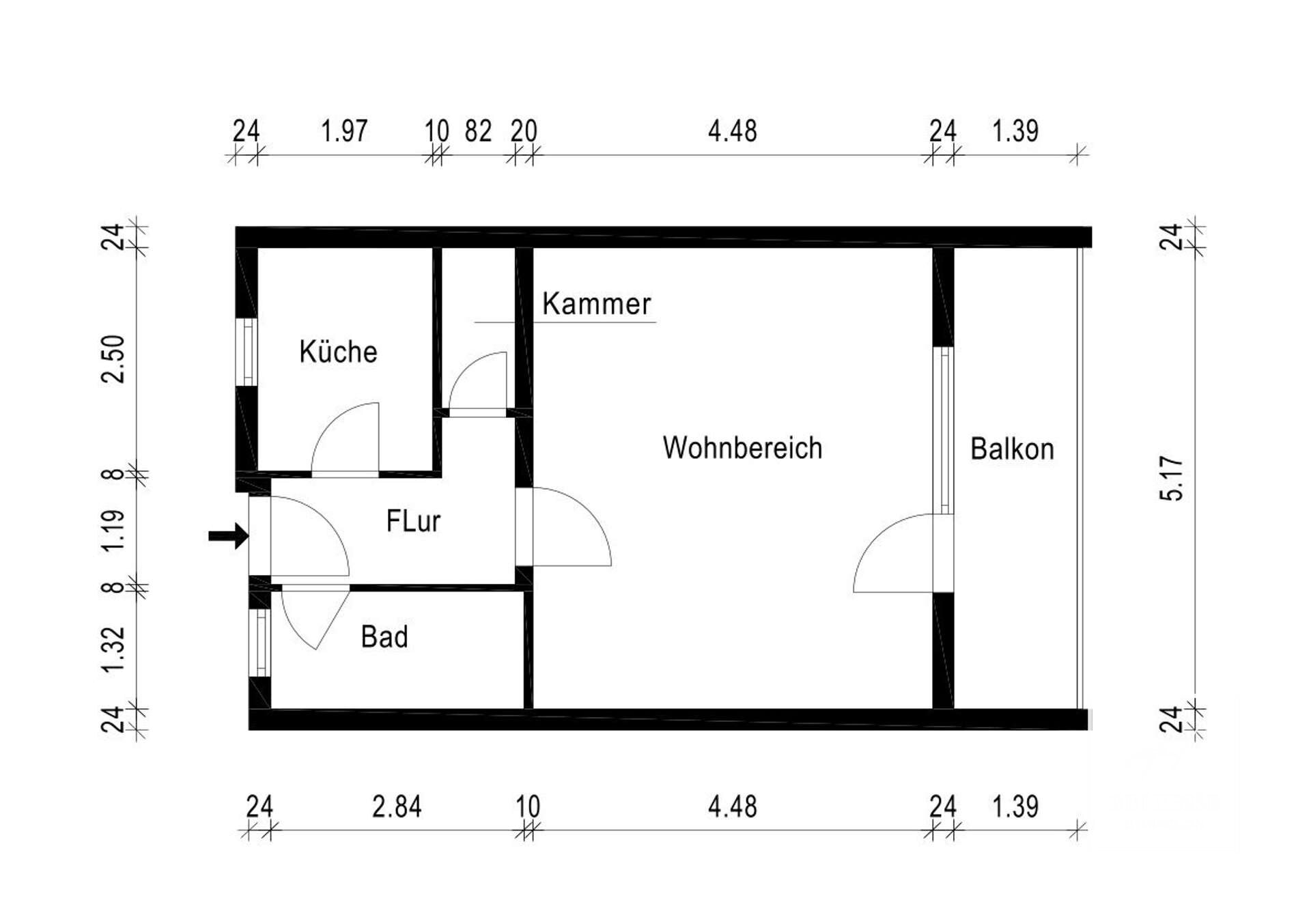 Wohnung zum Kauf 150.000 € 1 Zimmer 40,7 m²<br/>Wohnfläche 1.<br/>Geschoss Spandau Berlin 13585