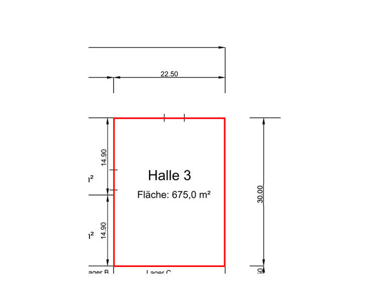 Lagerhalle zur Miete 675 m² Lagerfläche Wien 1210