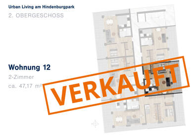 Wohnung zum Kauf - Neubau 325.473 € 2 Zimmer 47,2 m² Schubertstr. 2 Ingolstadt Ingolstadt 85057