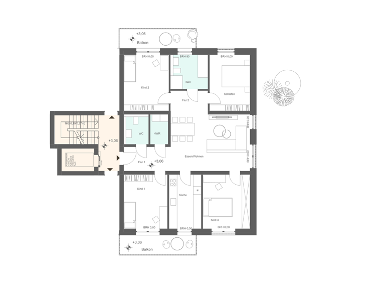 Wohnung zum Kauf - Erstbezug provisionsfrei 650.000 € 5 Zimmer 125,1 m² 1. Geschoss frei ab sofort Schongauerstraße 40 Mahlsdorf Berlin 12623