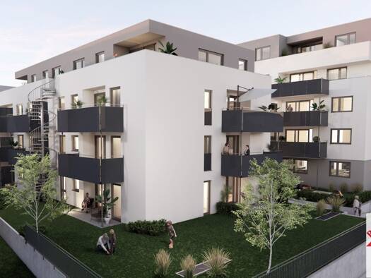 Wohnung zum Kauf - Neubau provisionsfrei 385.000 € 3 Zimmer 63 m² Schönaich 71101
