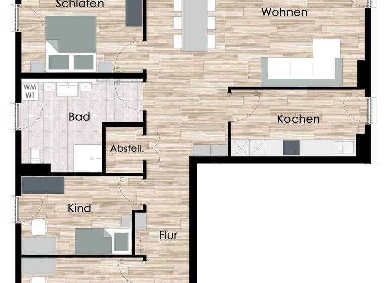 Wohnung zum Kauf provisionsfrei als Kapitalanlage geeignet 458.350 € 4 Zimmer 119,6 m² Stedigsrain Eschwege 37269