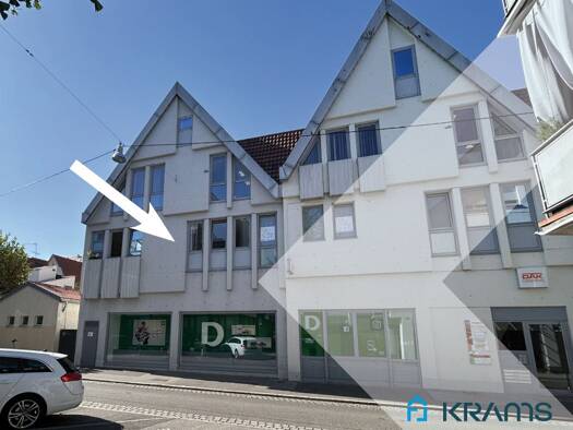 Wohnung zur Miete 690 € 1 Zimmer 56 m² 1. Geschoss frei ab sofort Innenstadt Reutlingen 72764