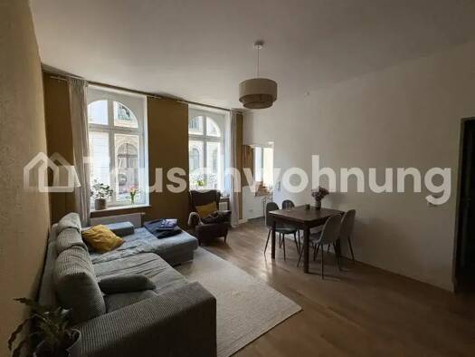 Wohnung zur Miete Tauschwohnung 550 € 2 Zimmer 60 m² EG Zentrum-West Leipzig 04109