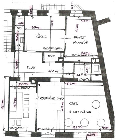 Restaurant zur Miete 1.500 € 92 m² Gastrofläche Ludwigsfeld Nürnberg 90478