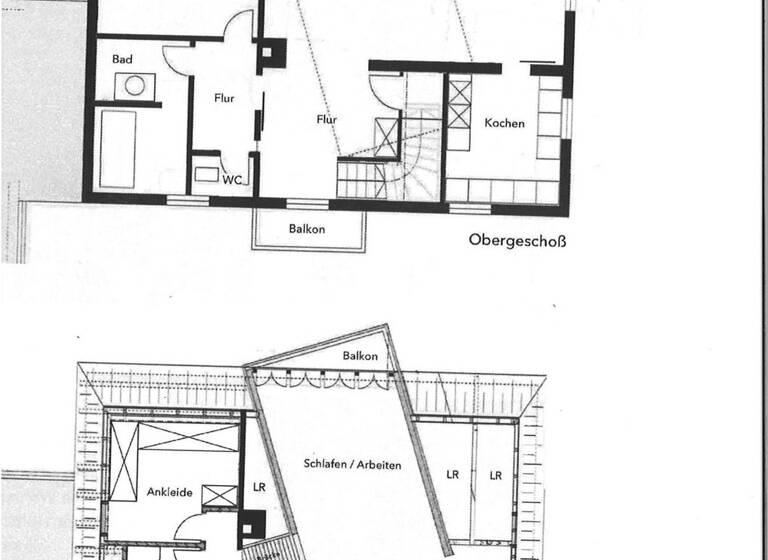 Maisonette zur Miete 1.190 € 3 Zimmer 140 m² 2. Geschoss frei ab sofort Ketschendorf Coburg 96450