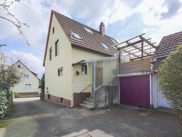 Einfamilienhaus zum Kauf 299.000 € 6 Zimmer 104 m² 593 m² Grundstück Lomersheim Mühlacker / Lomersheim 75417