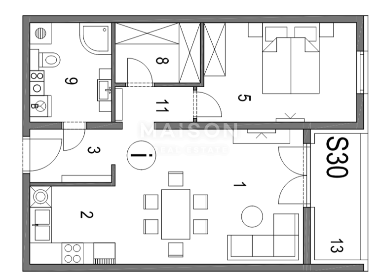 Wohnung zum Kauf 171.750 € 2 Zimmer 1. Geschoss Klinca Sela 10450