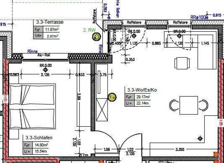 Wohnung zur Miete - Erstbezug 795 € 2 Zimmer 60,7 m² frei ab 01.08.2026 Geldern 47608