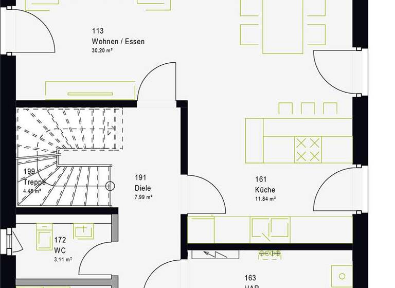 Einfamilienhaus zum Kauf - Neubau provisionsfrei 416.400 € 6 Zimmer 134 m²<br/>Wohnfläche 892 m²<br/>Grundstück Morlautern - Mitte Morlautern 67659