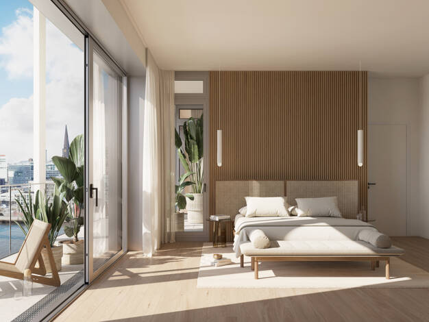 Studio zum Kauf - Erstbezug 1.447.000 € 3 Zimmer 105,2 m² 6. Geschoss HafenCity Hamburg 20457