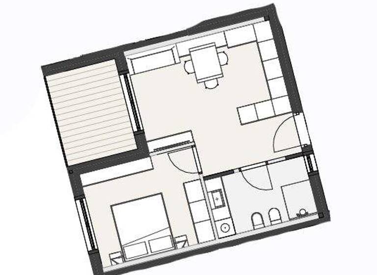 Wohnung zum Kauf 295.000 € 2 Zimmer 42 m² 3. Geschoss frei ab sofort Montan an der Weinstraße 39040
