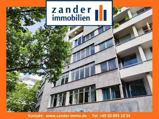Büro zur Miete 1.850 € 3 Zimmer 132 m² Bürofläche Halensee Berlin 10709