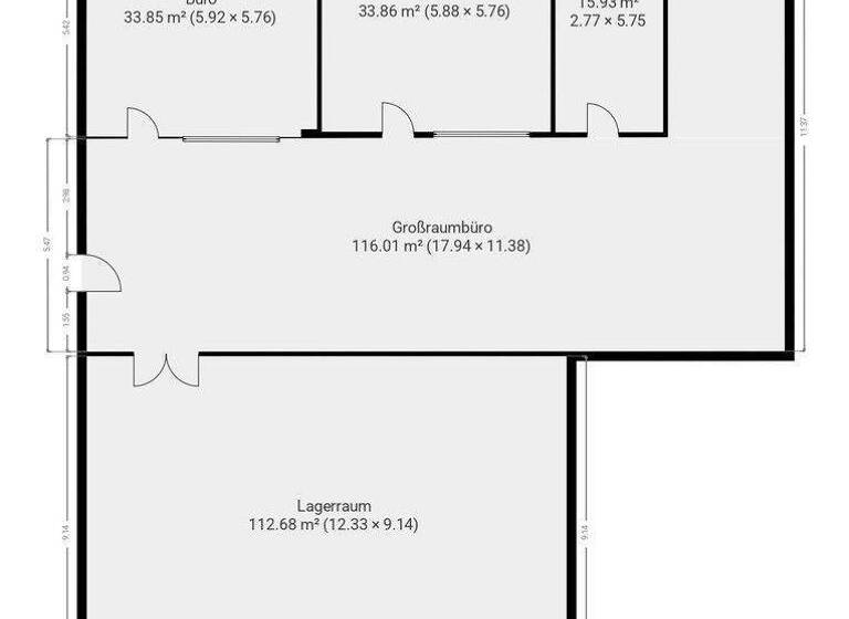 Bürofläche zur Miete provisionsfrei 2.040 € 320 m² Bürofläche Stockumer Straße 28 Annen Witten 58453