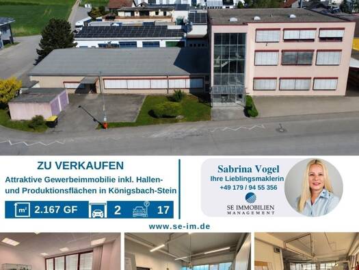 Lagerhalle zum Kauf 999.000 € 2.156 m² Lagerfläche Königsbach Königsbach-Stein 75203