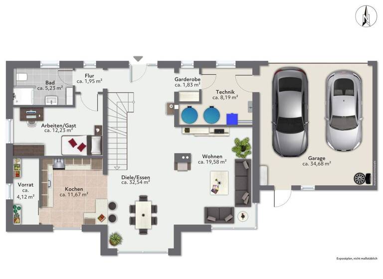 Einfamilienhaus zum Kauf 920.000 € 6 Zimmer 178 m² 670 m² Grundstück Burghausen 84489
