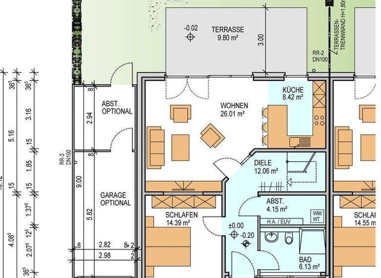 Reihenendhaus zur Miete 1.850 € 5 Zimmer 152 m² 372 m² Grundstück Kaster Bedburg 50181