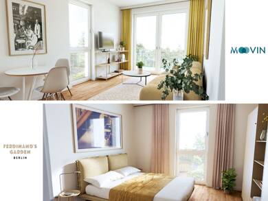Studio zur Miete 1.089 € 2 Zimmer 54,5 m² EG frei ab 01.09.2025 Ferdinand-Schultze-Straße 35 Alt-Hohenschönhausen Berlin 13055
