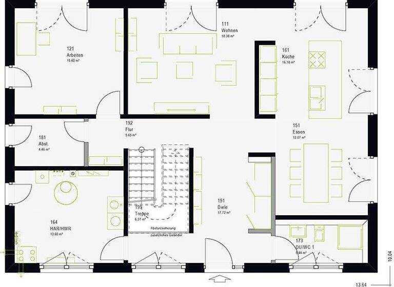 Einfamilienhaus zum Kauf provisionsfrei 483.089 € 7 Zimmer 217 m² 781 m² Grundstück Kleinrinderfeld 97271