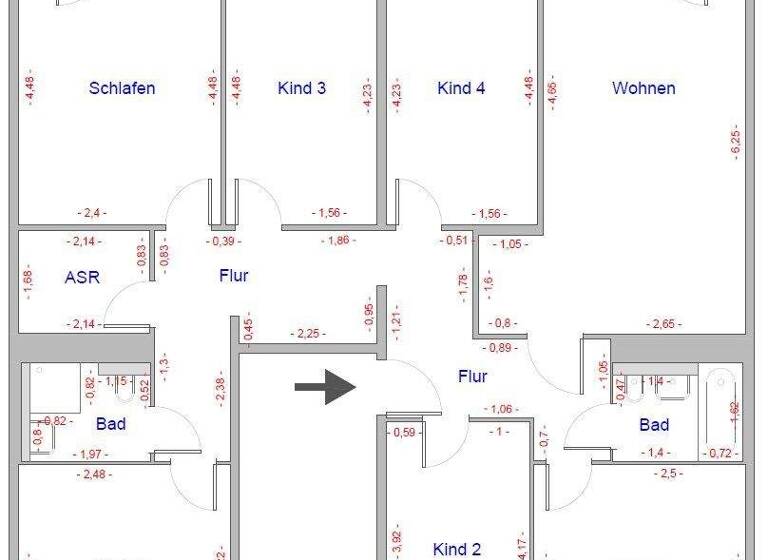 Wohnung zur Miete 819 € 6 Zimmer 126 m² Zschopau 09405