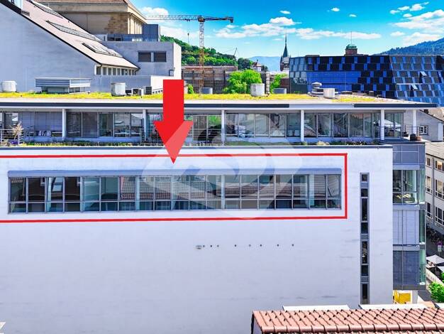 Bürofläche zur Miete 13,80 € 4 Zimmer 283 m² Bürofläche Freiburg im Breisgau 79098