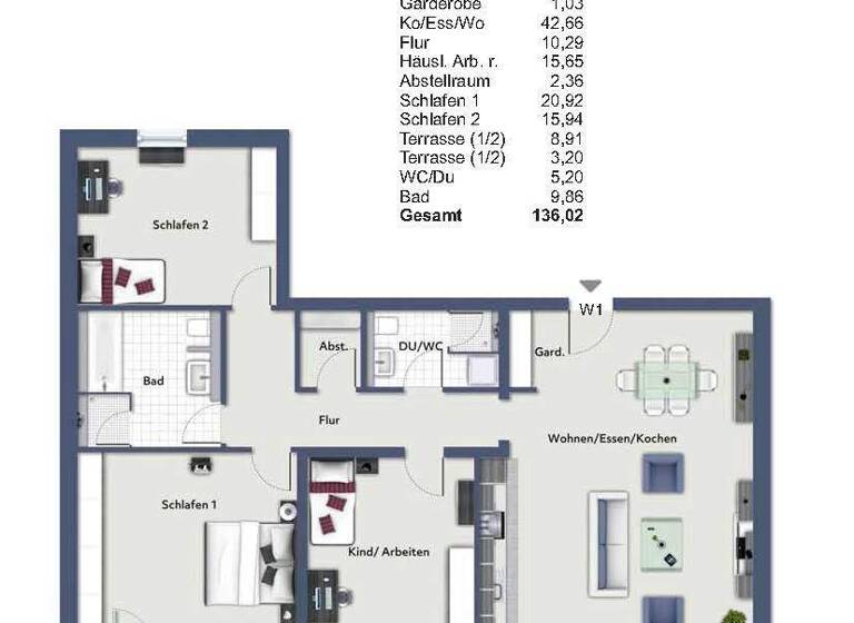 Wohnung zum Kauf - Erstbezug 830.000 € 4 Zimmer 136 m² Äußere Sulzbacher Straße 145 St Jobst Nürnberg 90491