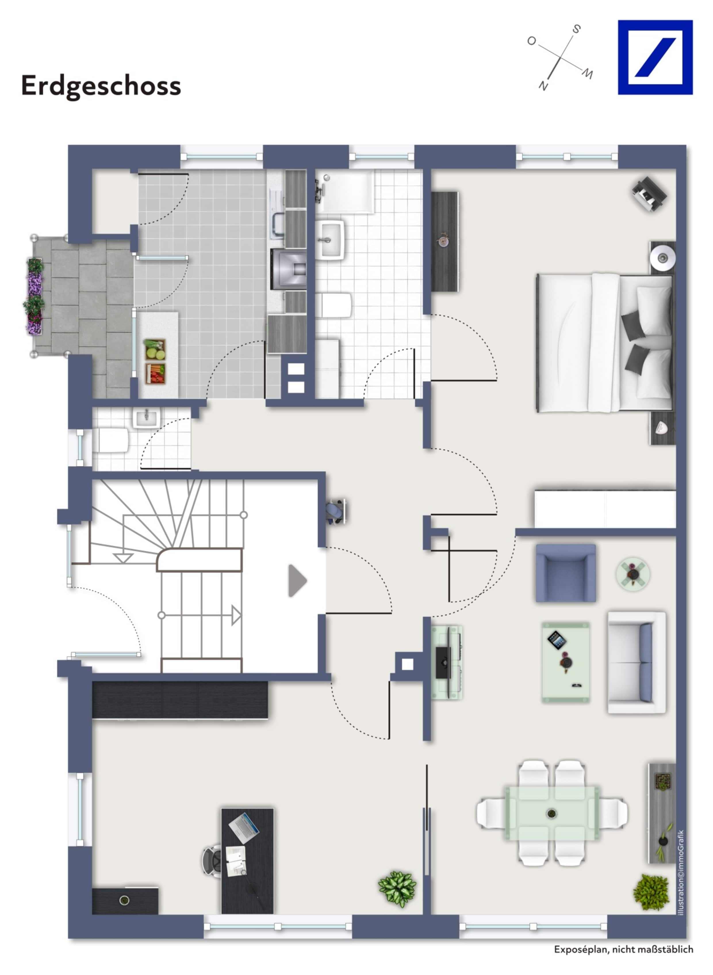 Wohnung zum Kauf 319.000 € 3 Zimmer 80 m²<br/>Wohnfläche Seelberg Stuttgart 70372