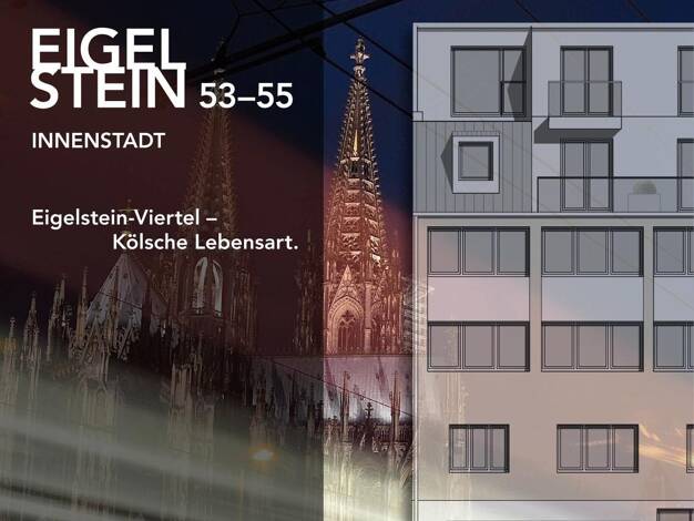 Wohnung zum Kauf provisionsfrei 569.000 € 4 Zimmer 87 m² Geschoss 3/4 frei ab sofort Eigelstein 53 Altstadt-Nord Köln 50668