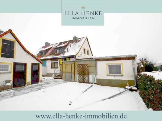 Doppelhaushälfte zum Kauf 95.000 € 3 Zimmer 77 m² 702 m² Grundstück Oschersleben 39378