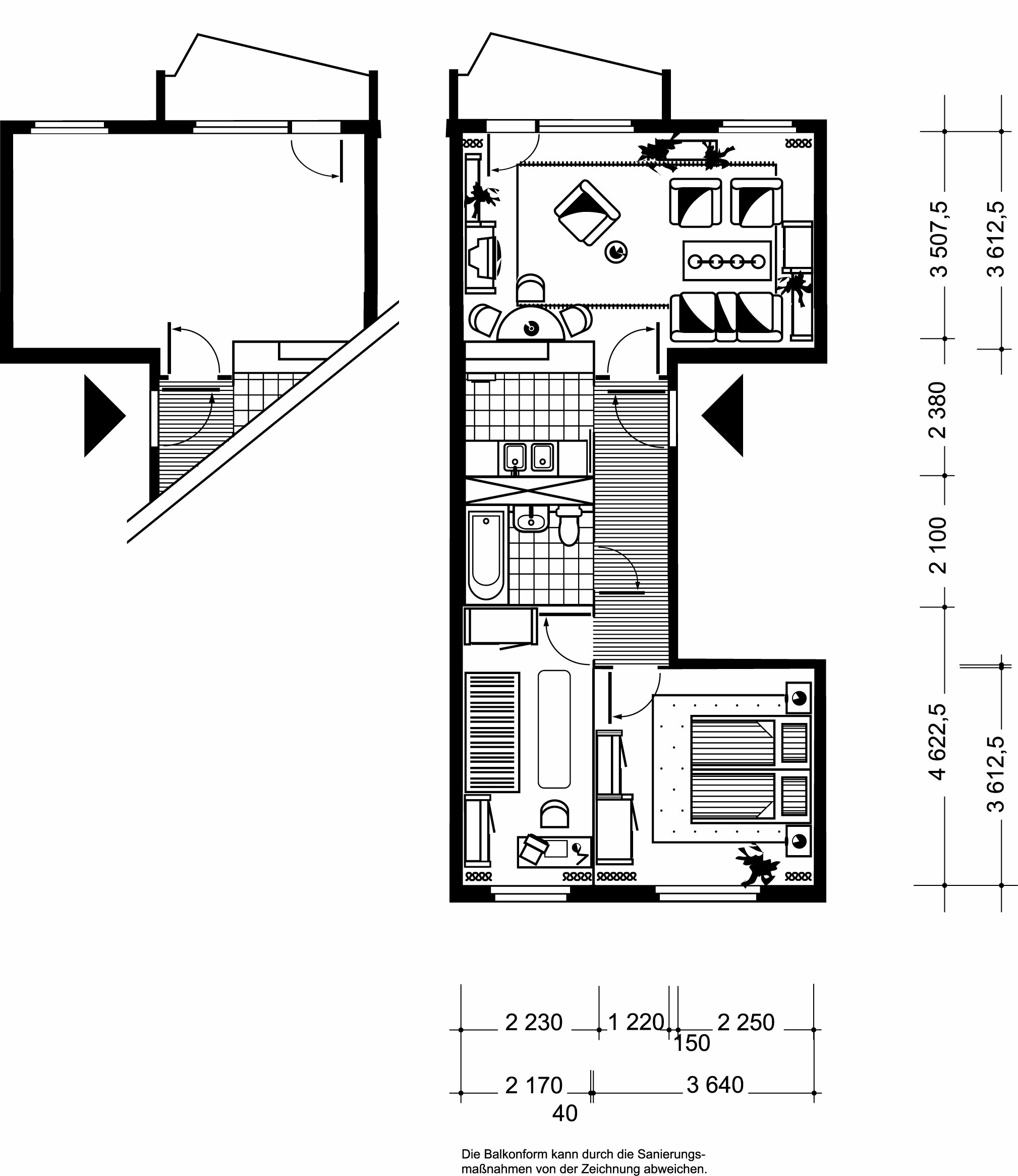 Wohnung zur Miete nur mit Wohnberechtigungsschein 418 € 3 Zimmer 61,3 m²<br/>Wohnfläche 4.<br/>Geschoss Schlehdornweg 38 Wiesenhügel Erfurt 99097