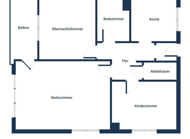Wohnung zum Kauf 160.000 € 3 Zimmer 78 m² 3. Geschoss Lützenkirchen Leverkusen 51381