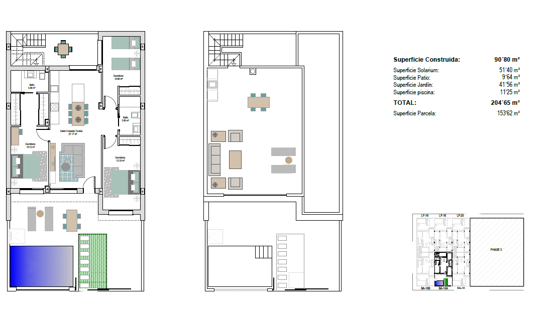 Villa zum Kauf provisionsfrei 299.000 € 4 Zimmer 100 m²<br/>Wohnfläche 153 m²<br/>Grundstück Dolores de Pacheco 30739