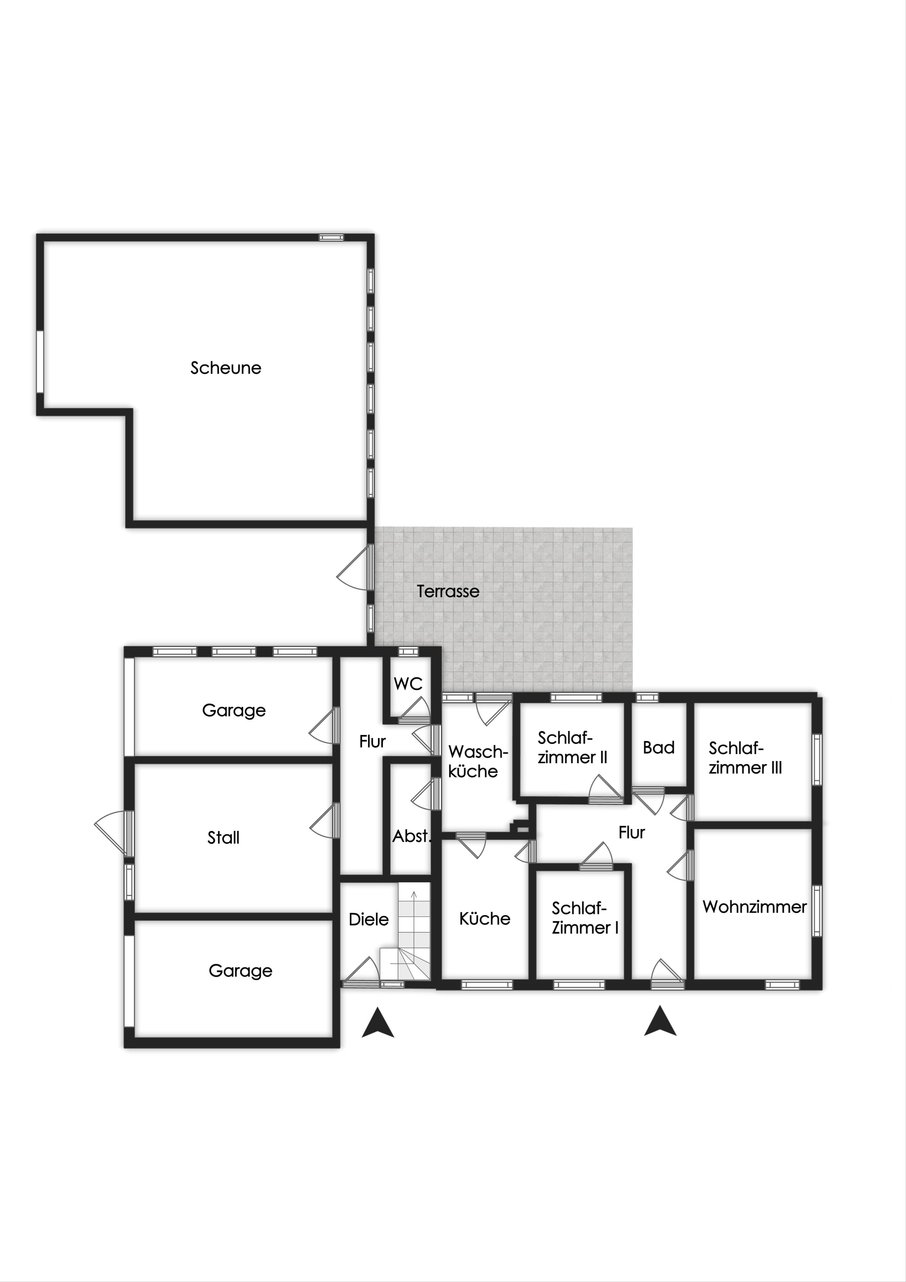 Haus zum Kauf 289.000 € 11 Zimmer 181,4 m²<br/>Wohnfläche 12.314 m²<br/>Grundstück Hollriede Westerstede 26655