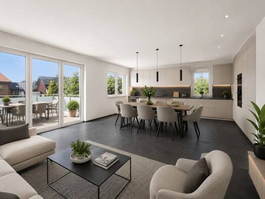 Wohnung zur Miete - Erstbezug 2.670 € 5 Zimmer 133 m² frei ab 01.09.2026 Sentrup West 48149