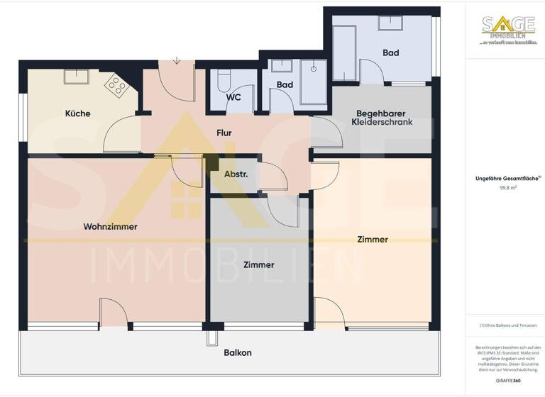 Wohnung zum Kauf 455.000 € 3,5 Zimmer 86 m² Zell am See 5700