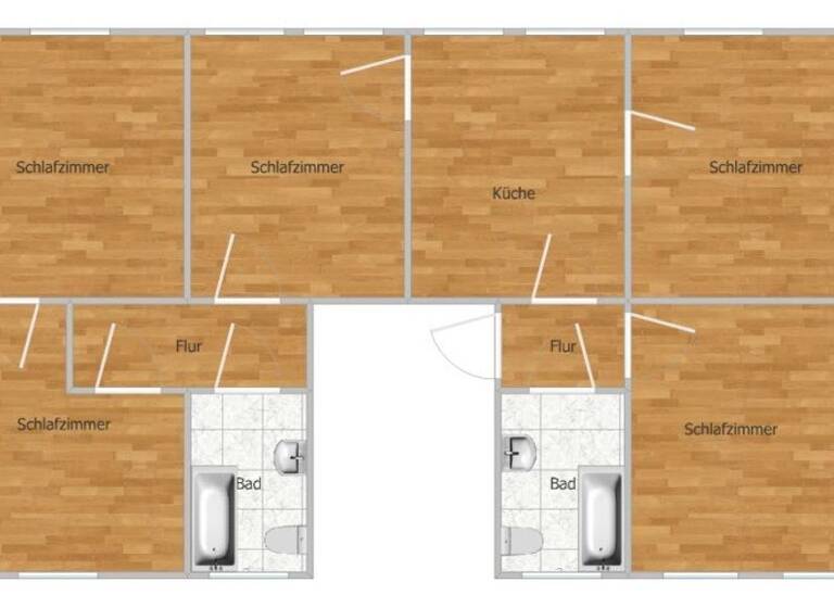 Wohnung zur Miete 600 € 5 Zimmer 99,9 m² frei ab sofort Melanchthonstraße 10 Sebnitz 01855