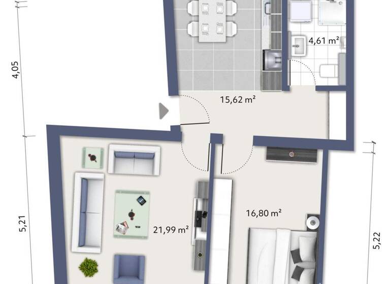 Wohnung zum Kauf provisionsfrei 231.350 € 3 Zimmer 66,1 m² Weikersheim 97990