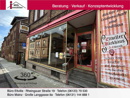 Wohn- und Geschäftshaus zum Kauf als Kapitalanlage geeignet 520.000 € 4 Zimmer 192 m² 178 m² Grundstück Eltville Eltville am Rhein 65343