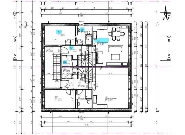 Wohnung zur Miete 1.490 € 3 Zimmer 101 m²<br/>Wohnfläche Dachgeschoss<br/>Geschoss ab sofort<br/>Verfügbarkeit Rehberge 34 Biederitz Biederitz 39175