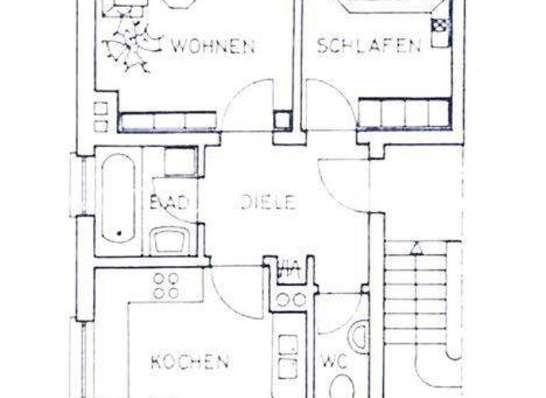 Wohnung zur Miete Tauschwohnung 1.008 € 2 Zimmer 48 m² 1. Geschoss Milbertshofen-Am Hart München 80807