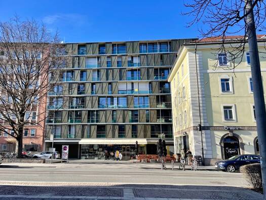 Wohnung zur Miete 1.001 € 1 Zimmer 28 m² frei ab 01.09.2026 Innrain 30b Innsbruck Innsbruck 6020