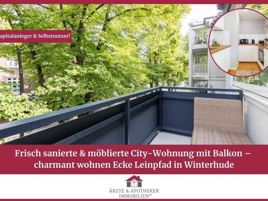 Wohnung zum Kauf 459.000 € 1 Zimmer 42,7 m² Winterhude Hamburg 22301