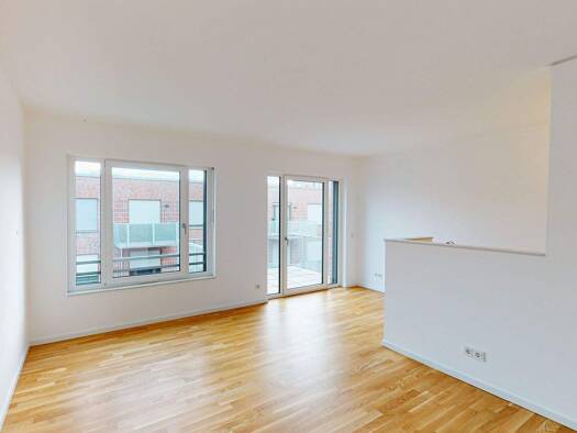 Wohnung zur Miete 1.105 € 3 Zimmer 67,5 m² 2. Geschoss Kommodore-Ziegenbein-Allee 8 Handelshäfen Bremen 28217