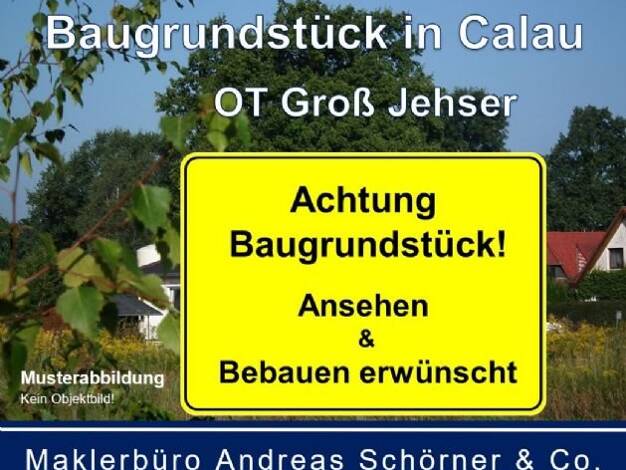 Grundstück zum Kauf 39.000 € 1.189 m² Grundstück Groß Jehser Calau 03205